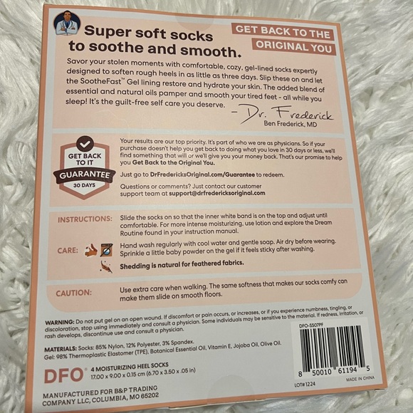 Moisturizing heel socks - Picture 9 of 10